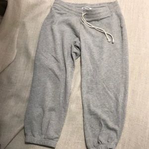old navy cropped sweatpants